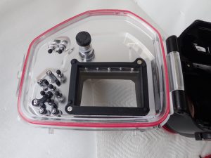 中古水中カメラ OLYMPUS PT-EP12 防水プロテクター