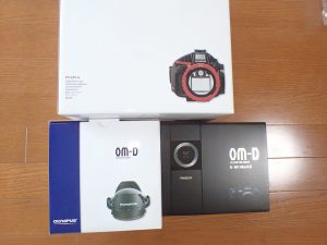 OLYMPUS OM-D E-M1MarkⅡ 防水プロテクターPT-EP14