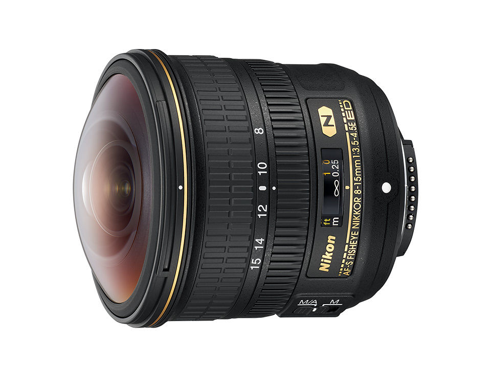 Nikon フィッシュアイズームレンズ 新発売 AF-S Fisheye NIKKOR 8-15mm f/3.5-4.5E ED