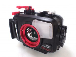 中古水中カメラ用品 OLYMPUS TG-4用防水プロテクターPT-056