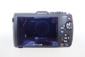 中古水中カメラ用品 OLYMPUS TG-4 + PT-056セット