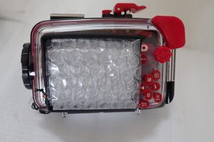 中古水中カメラ用品 OLYMPUS TG-4 + PT-056セット