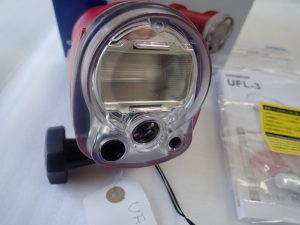 中古水中カメラ用品 OLYMPUS 水中専用フラッシュUFL-3 ①
