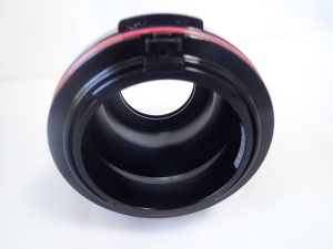中古水中カメラ用品 M.ZUIKO DIGITAL ED 60mm マクロレンズ用 60mmマクロポート FLP-02/OMD