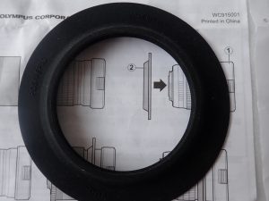 中古品 OLYMPUS 反射防止リング POSR-EP10