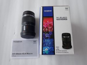 中古品 オリンパス M.ZUIKO DIGITAL ED 60mm F2.8 Macro レンズ