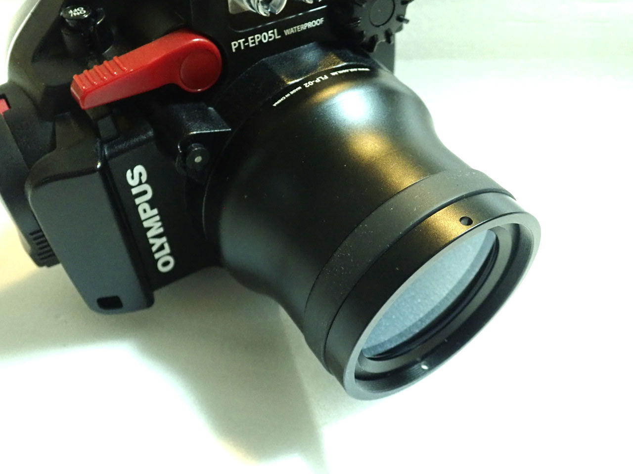 オリンパス PEN OM-D防水プロテクター 対応用 AOI FLP-02マクロポート|60mmマクロレンズ用