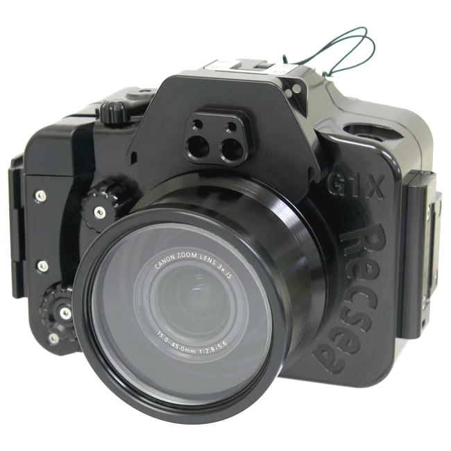 Recsea CanonG1XMk3用アルミ防水ハウジング 新発売