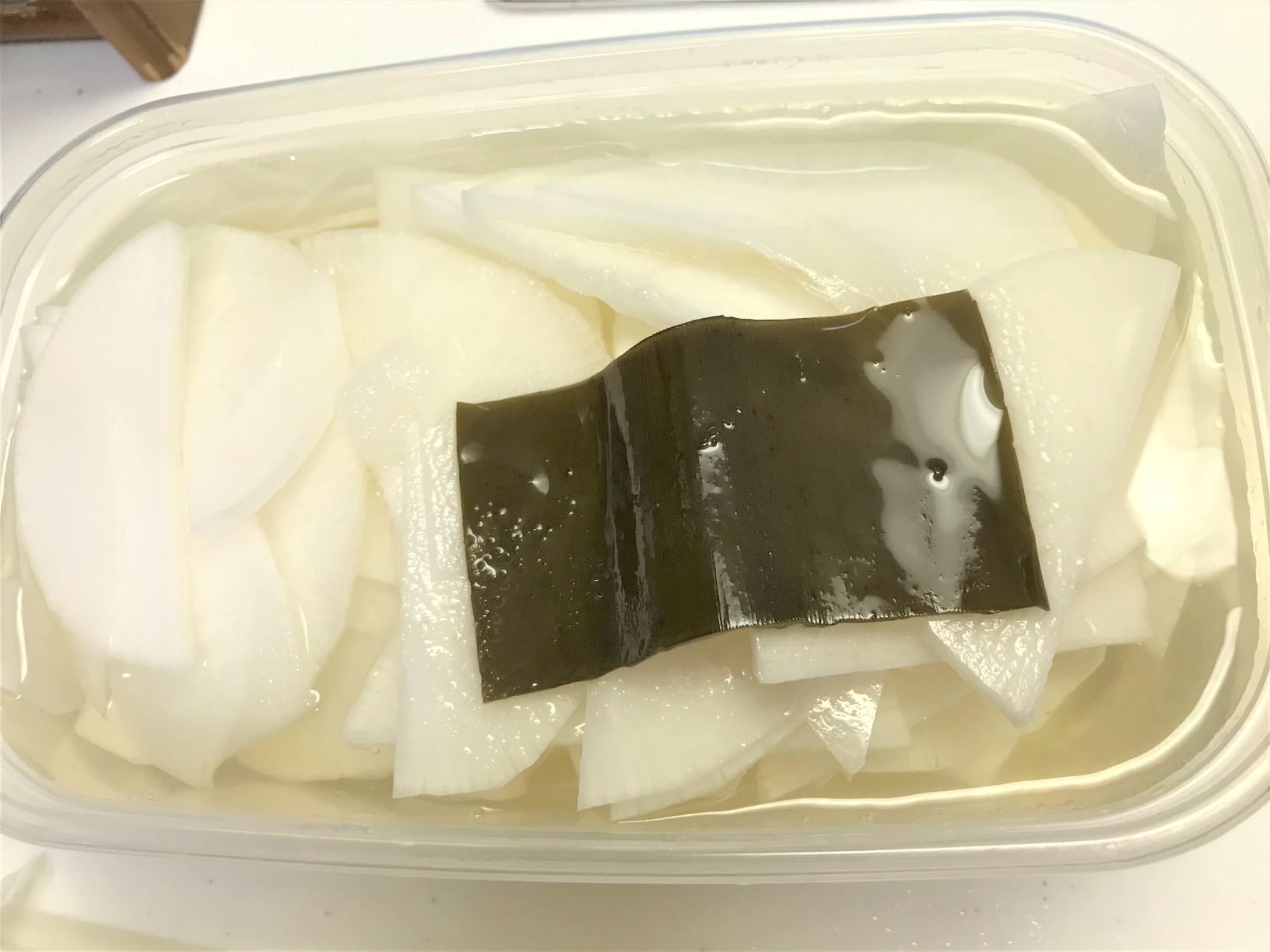大根の酢漬け(大根で千枚漬け風)作り方