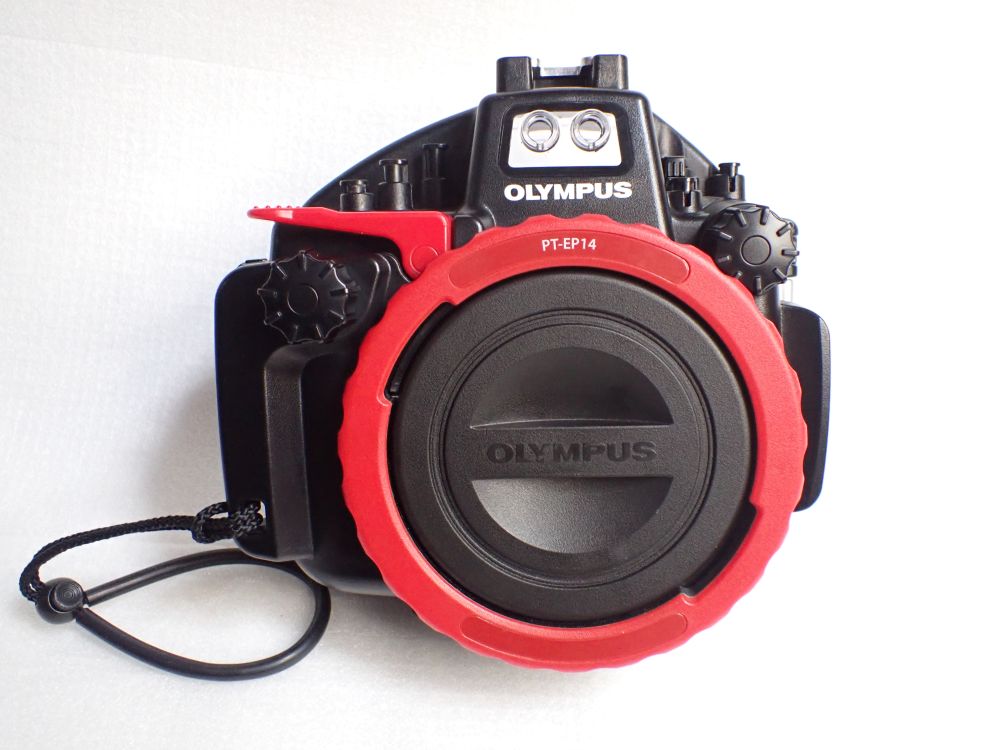 中古水中カメラ機材 PT-EP14 ハウジング