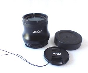 中古水中カメラ機材<br>AOI FLP-02ポート