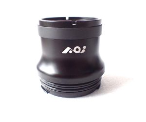 中古水中カメラ機材<br>AOI FLP-02N アルミポート