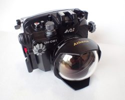 AOI UH-OM1+ ATNA OPD-F100-AOI-B82 + ER-PN_PN-24 セット AOI UH-OM1 ハウジング+ ATNA OPD-F100-AOI-B82 100ガラスドームポート + ER-PN_PN-24 PENエクステンションリング24